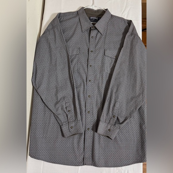 Panhandle Slim Western Pearl Snap Shirt Long Sleeve Men’s XXL Geometric Cowboy - Picture 12 of 13